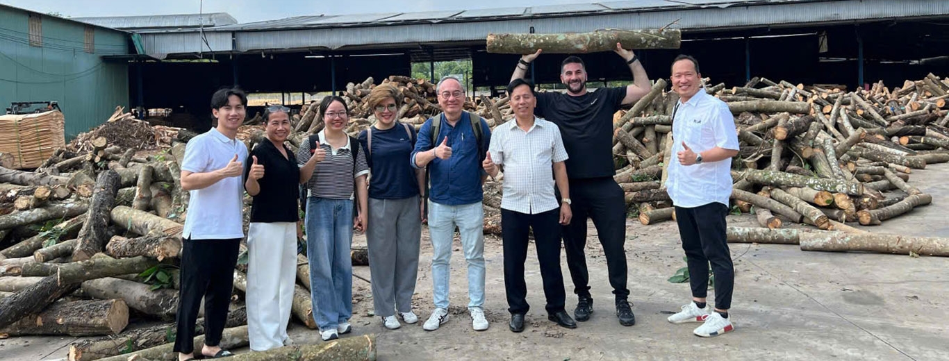 phôi cao su xẻ sấy bình phước