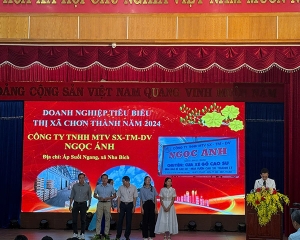 CÔNG  TY TNHH MTV SX TM DV NGỌC ÁNH