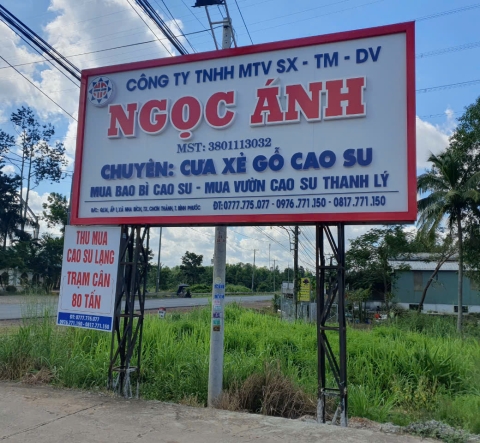 CÔNG  TY TNHH MTV SX TM DV NGỌC ÁNH